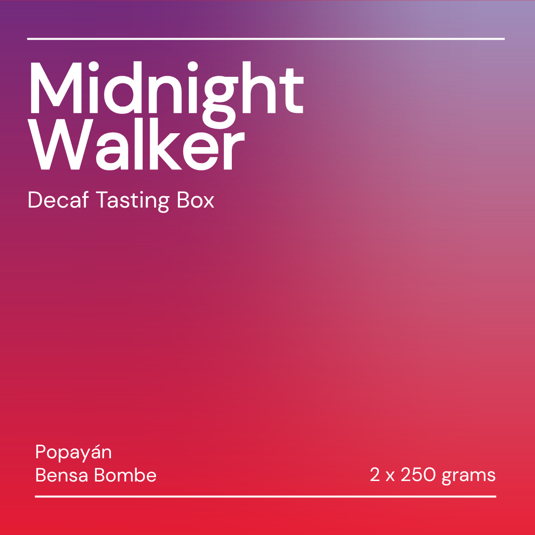 midnight walker decaf tasting box